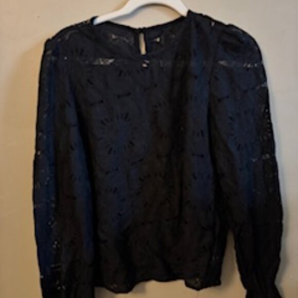 Bundle of 2 Cupshe Long Sleeve Tops – Black & White | Size M | Casual or Dressy - Picture 3 of 3